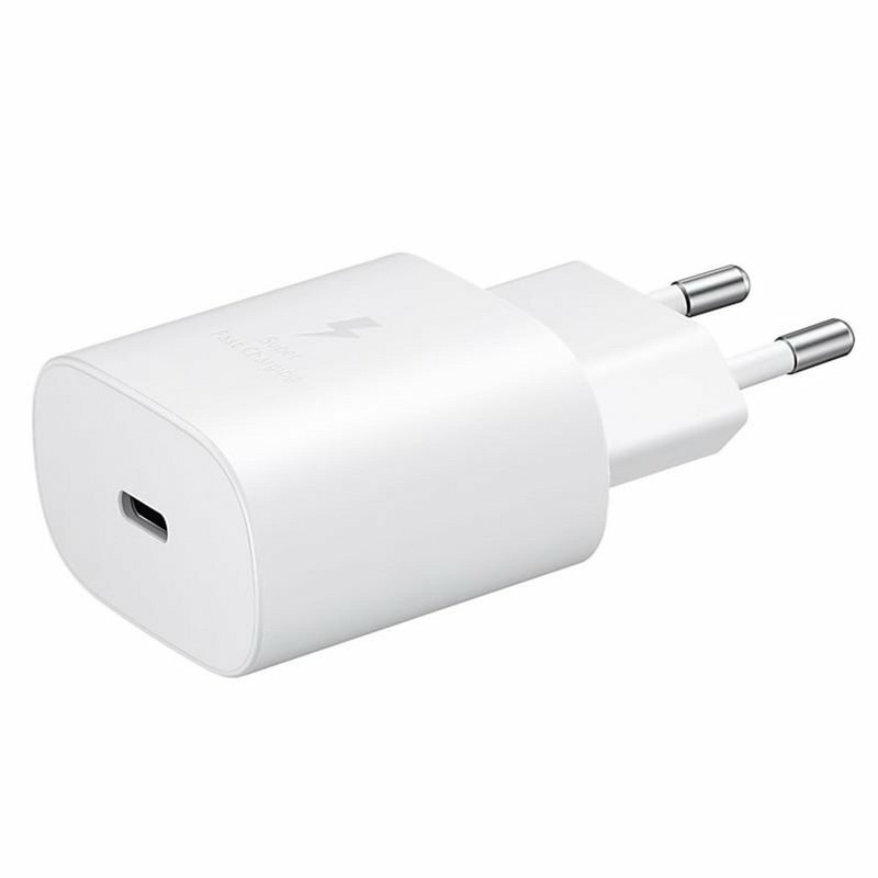 Incarcator Priza Original Samsung Super Fast Charging Type C Fara Cablu De Incarcare 3a Ep Ta800ewe Bulk Alb Catmobile