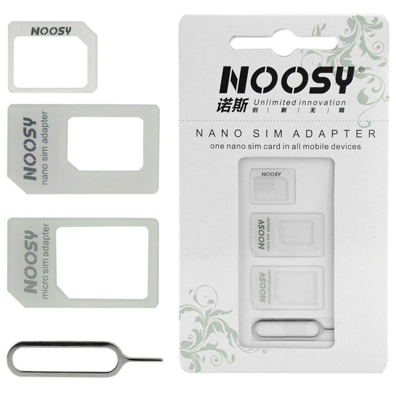 Adaptor Nano SIM, Micro SIM Techsuit Unlimited Innovation, alb