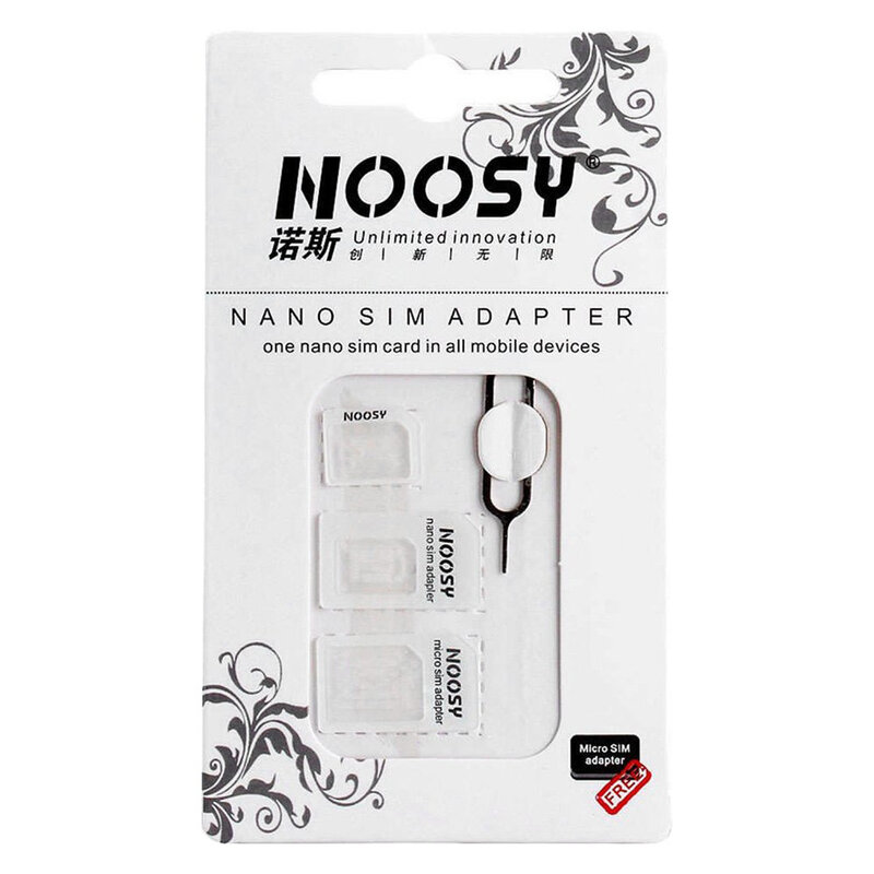 Adaptor Nano SIM, Micro SIM Techsuit Unlimited Innovation, alb