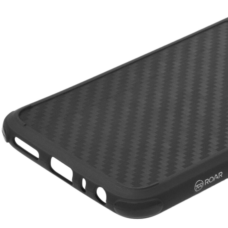 Husa Xiaomi Redmi Note 8 Roar Carbon Armor - Negru