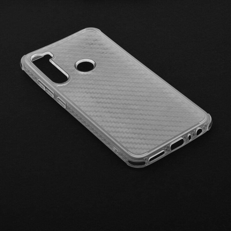 Husa Xiaomi Redmi Note 8 Roar Carbon Armor - Transparent