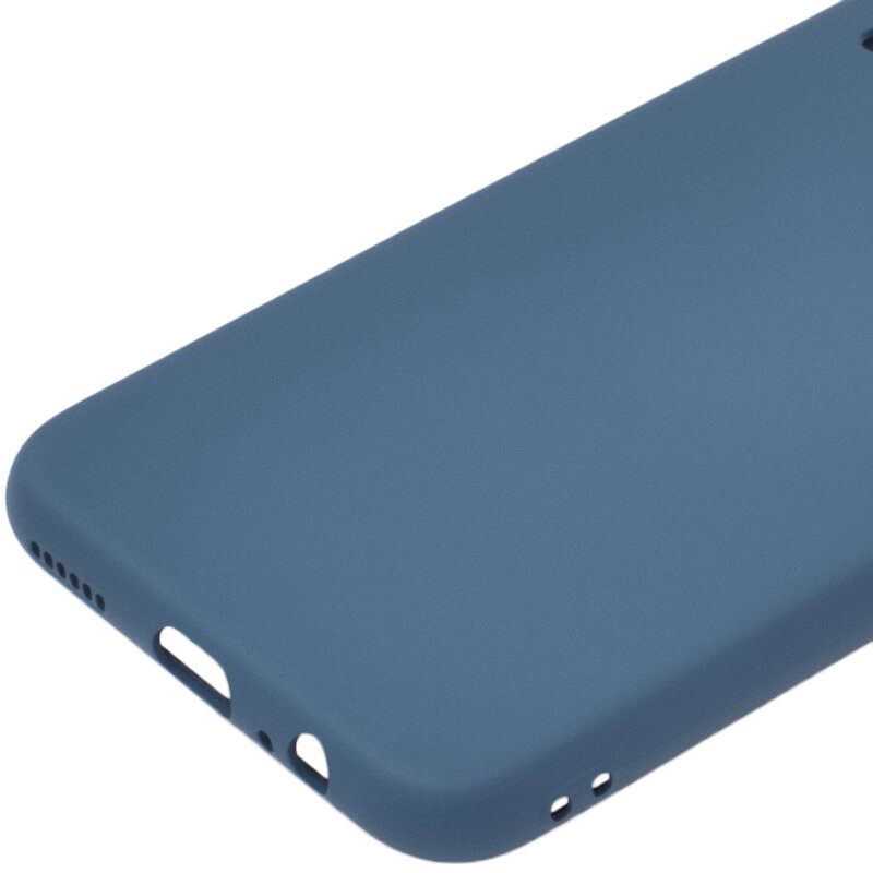 Husa Huawei P40 Lite E Silicone Lite - Bleumarin
