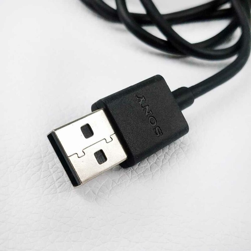 Cablu de date original Sony USB la Type-C, 3A, 1m, negru, bulk, UCB20