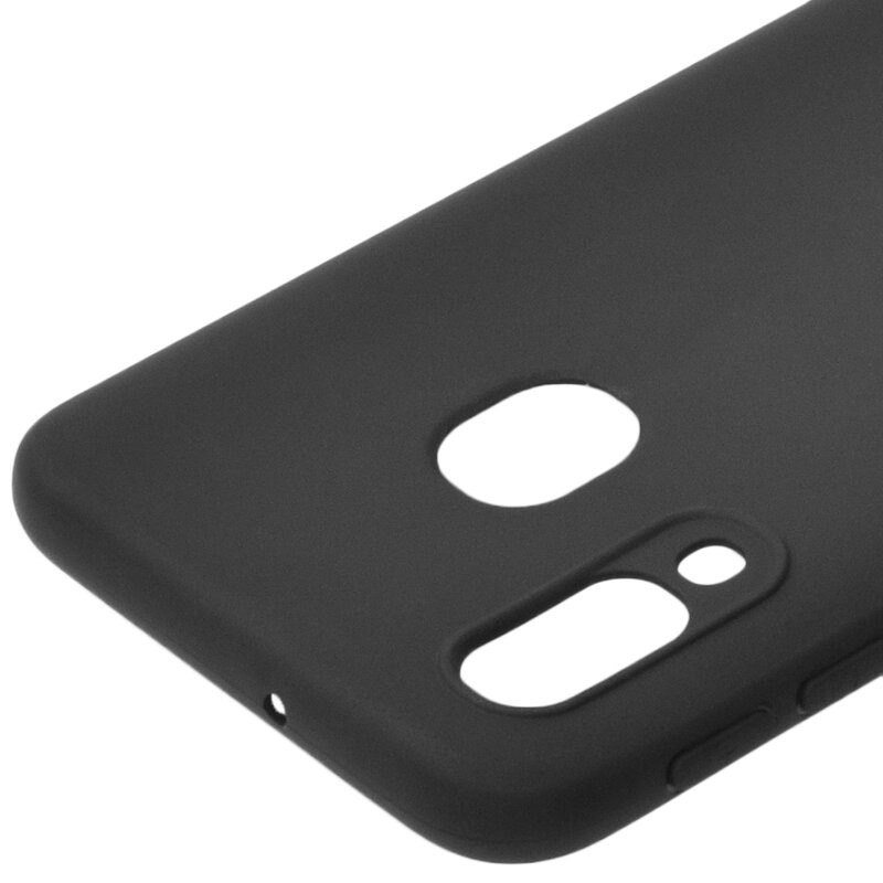 Husa Samsung Galaxy A40 Soft TPU - Negru