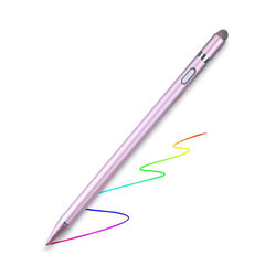 Stylus Pen Activ Superfine Nimb Smart Plus, 2in1, 140 mAh + Cablu incarcare - K811 - Roz
