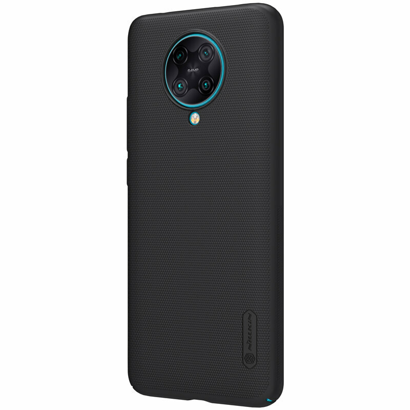 Husa Xiaomi Poco F2 Pro Nillkin Super Frosted Shield, negru