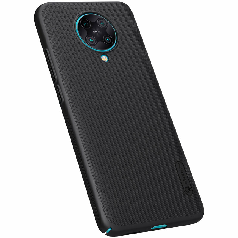 Husa Xiaomi Poco F2 Pro Nillkin Super Frosted Shield, negru