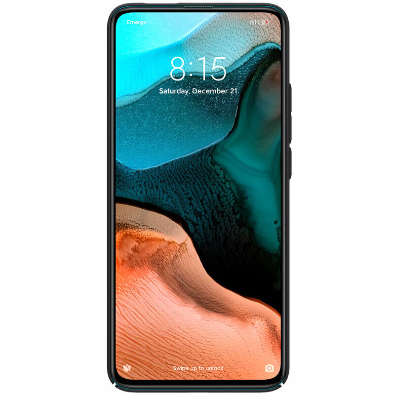 Husa Xiaomi Poco F2 Pro Nillkin Super Frosted Shield, negru