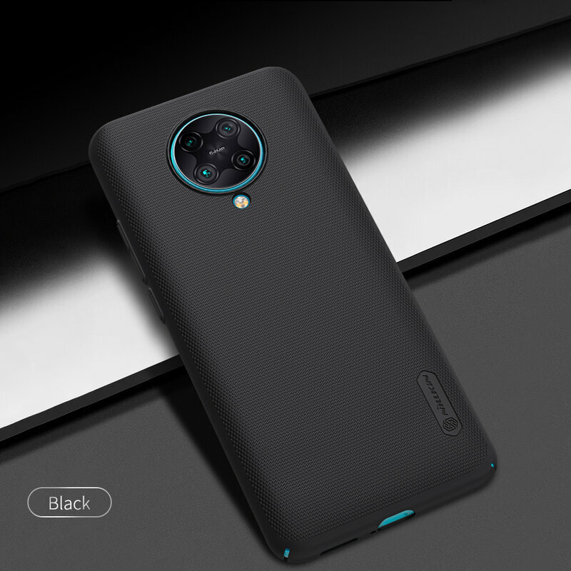 Husa Xiaomi Poco F2 Pro Nillkin Super Frosted Shield, negru