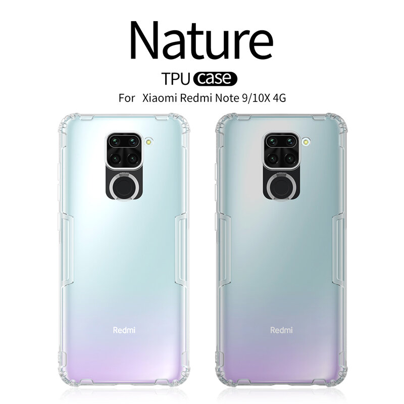 Husa Xiaomi Redmi Note 9 Nillkin Nature, transparenta