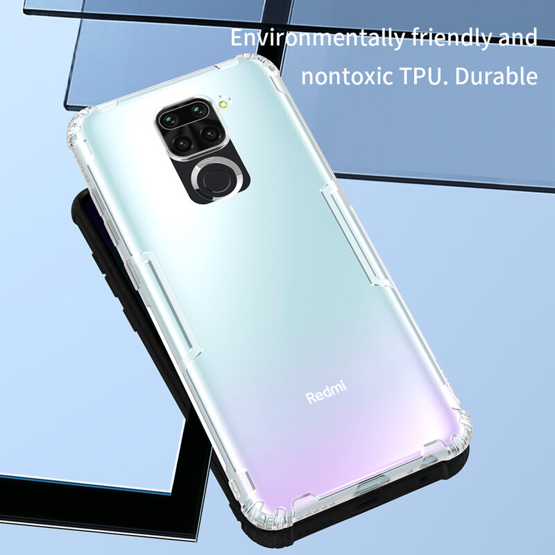 Husa Xiaomi Redmi Note 9 Nillkin Nature, transparenta
