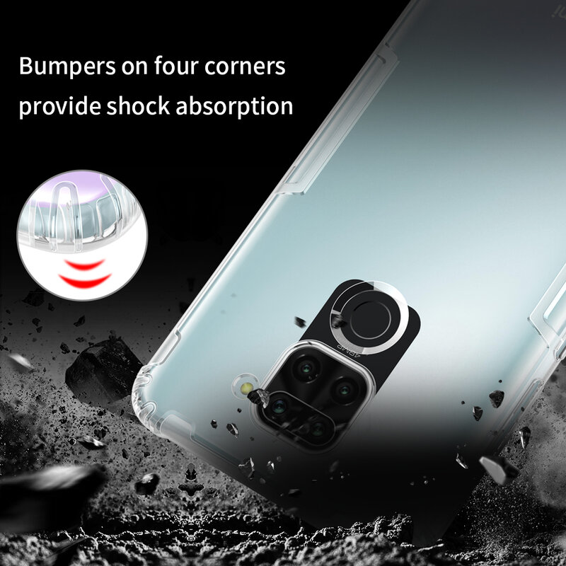 Husa Xiaomi Redmi Note 9 Nillkin Nature, transparenta