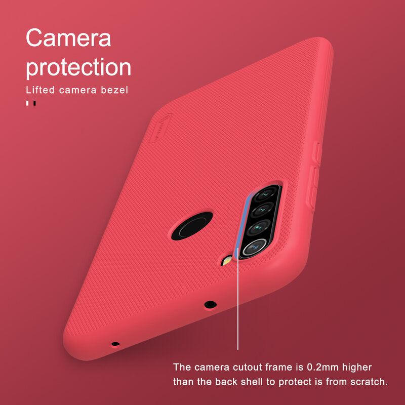 Husa Xiaomi Redmi Note 8T Nillkin Super Frosted Shield, albastru