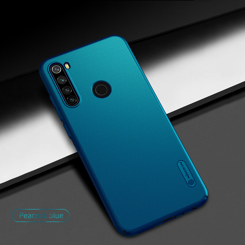 Husa Xiaomi Redmi Note 8T Nillkin Super Frosted Shield, albastru