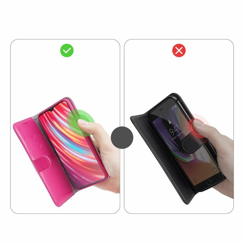 Husa Xiaomi Redmi Note 8 Pro Dux Ducis Kado Series Book - Roz
