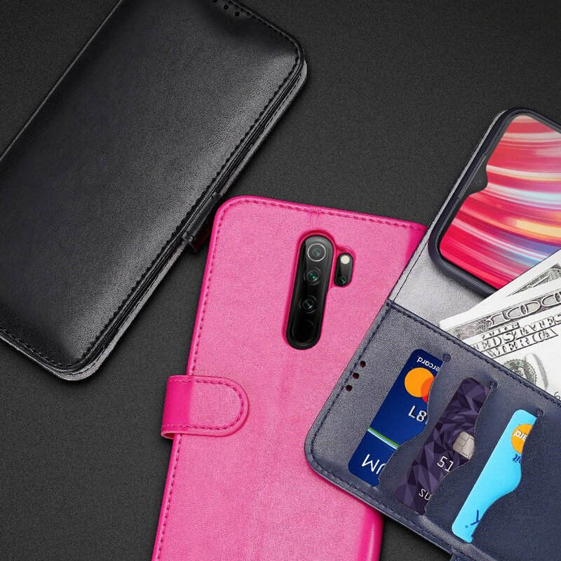 Husa Xiaomi Redmi Note 8 Pro Dux Ducis Kado Series Book - Roz
