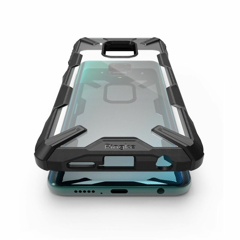 Husa Xiaomi Redmi Note 9 Pro Ringke Fusion X - Black