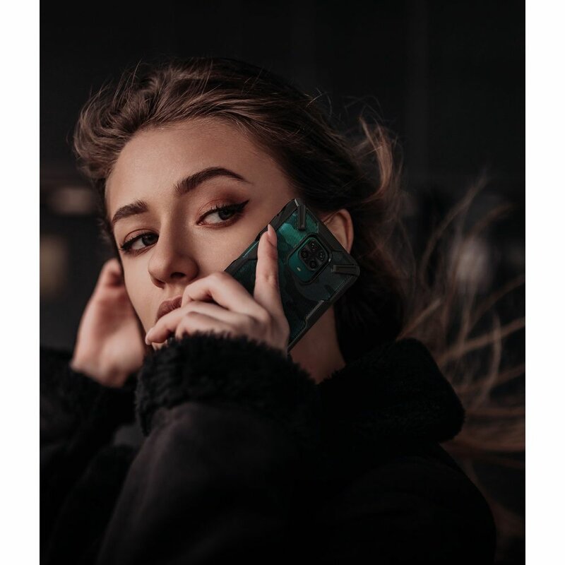 Husa Xiaomi Redmi Note 9 Pro Max Ringke Fusion X Design - Camo Black