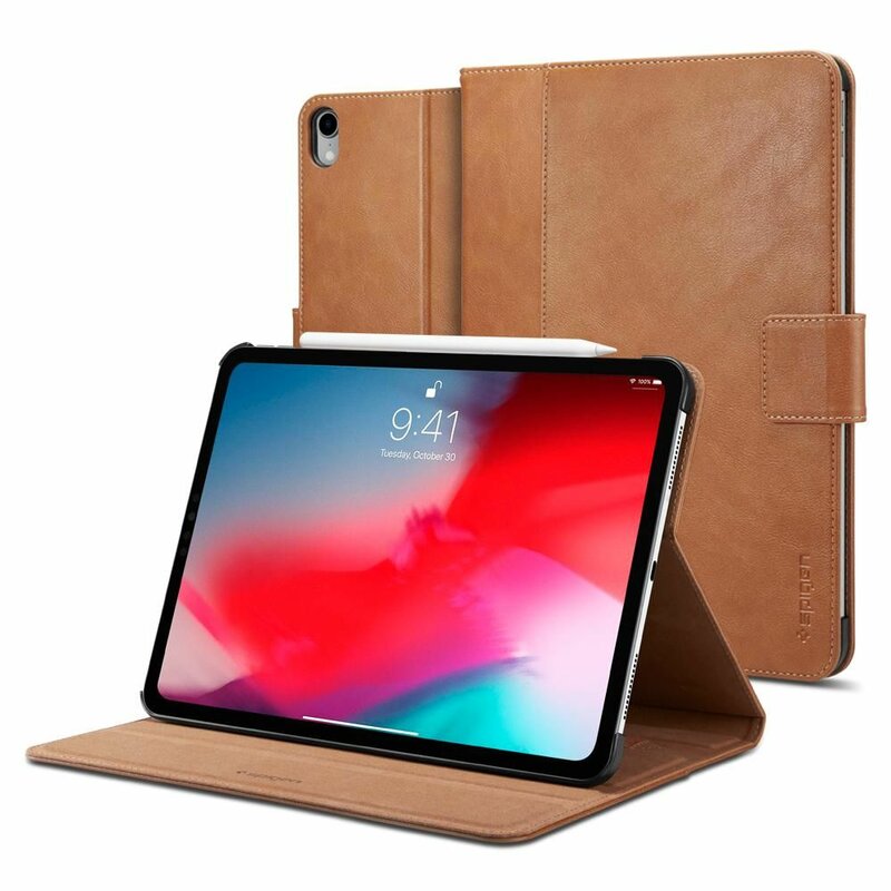 Husa Apple iPad Pro 2018 12.9 A1876/A1983 Spigen Stand Folio - Brown