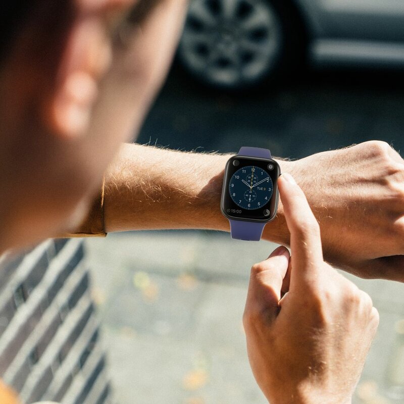 Curea Apple Watch 4 44mm Tech-Protect Iconband - Bleumarin