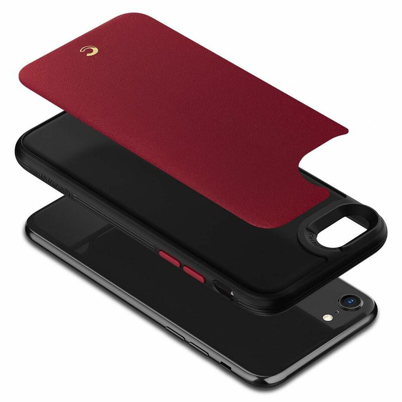 Husa iPhone 7 Spigen Ciel by Cyrill Leather Brick - Red