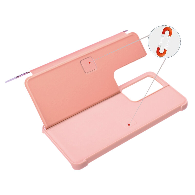 Husa Huawei P40 Pro Flip Standing Cover - Pink