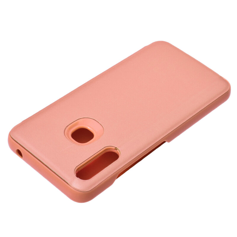 Husa Samsung Galaxy A70e Flip Standing Cover - Pink