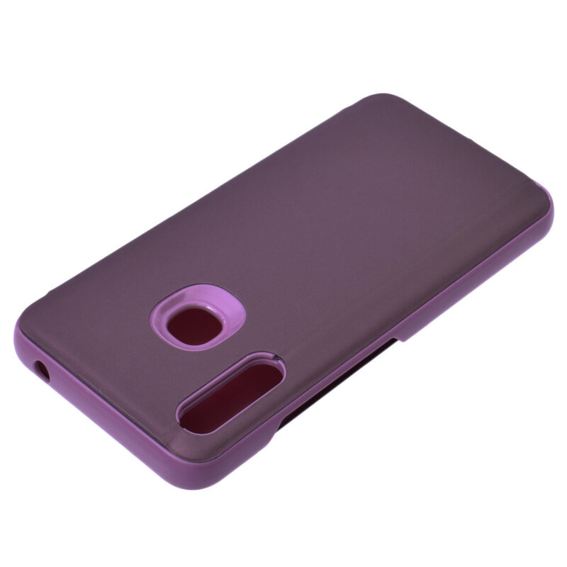 Husa Samsung Galaxy A70e Flip Standing Cover - Purple