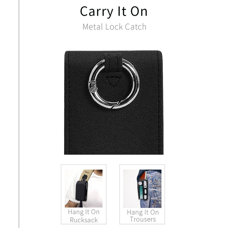 Husa IQOS Cigarette Dux Ducis Fashion Edition Piele Ecologica Pentru Protectia/Organizarea Accesoriilor - Roz