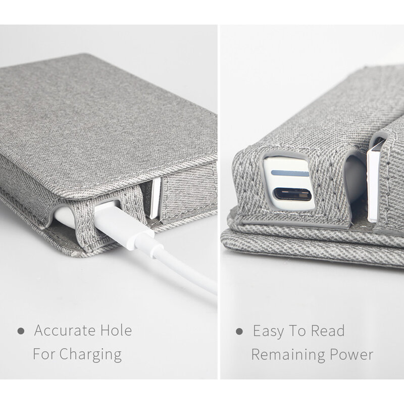 Husa IQOS 3.0 Multi Cigarette Dux Ducis Fashion Edition Din Piele Ecologica Pentru Protectia Accesoriilor - Negru