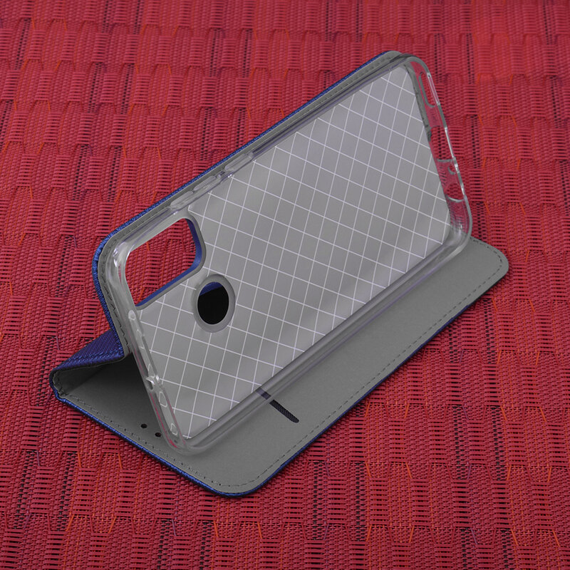 Husa Smart Book Samsung Galaxy S20 5G Flip - Albastru