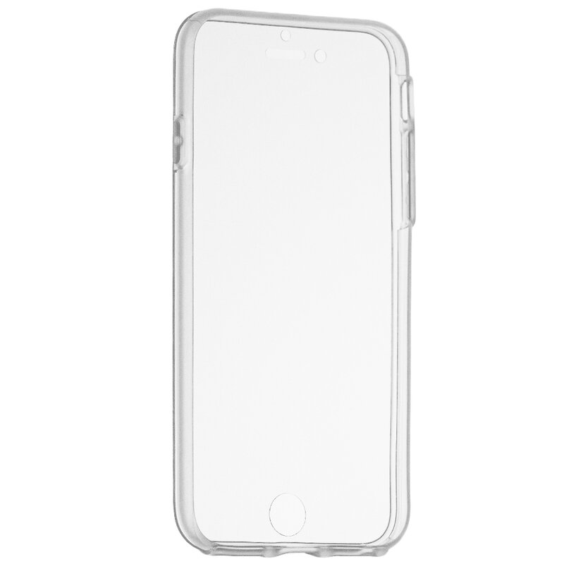 Husa iPhone SE 2, SE 2020 FullCover 360 - Transparent