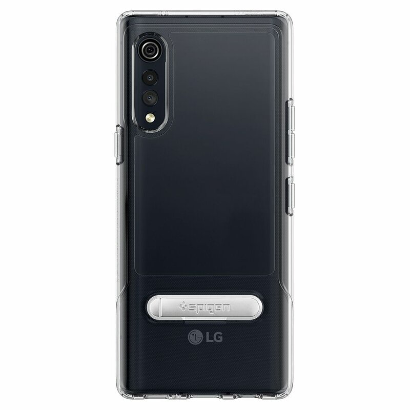 Husa LG Velvet 5G Spigen Slim Armor Essential S - Crystal Clear
