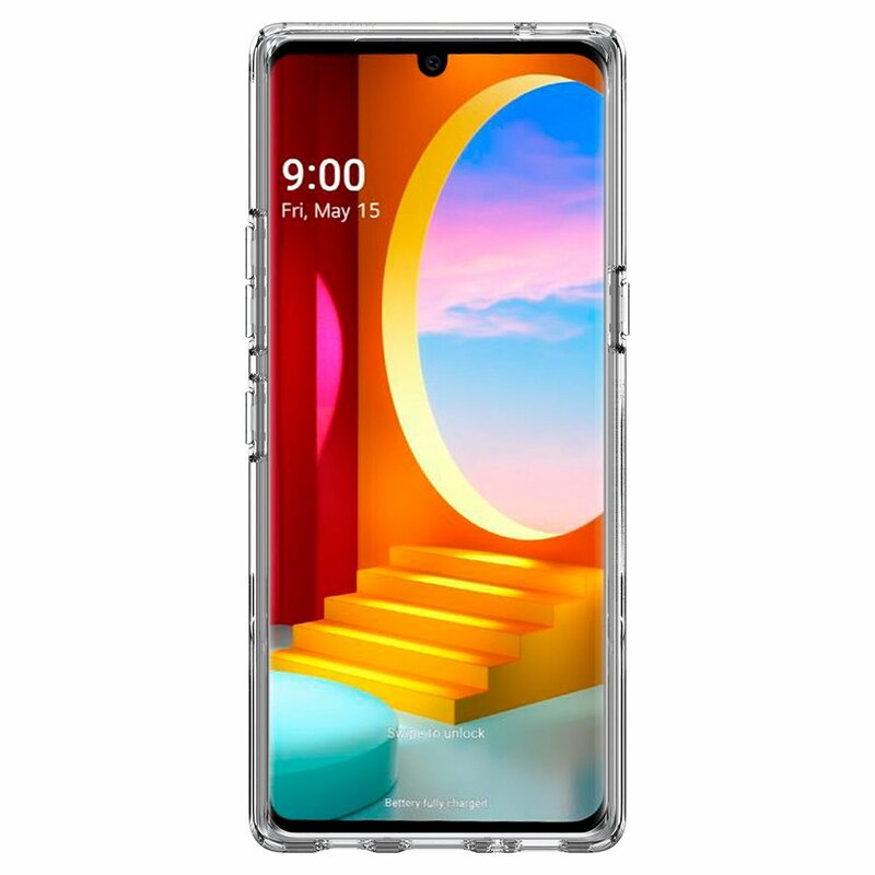 Husa LG Velvet 5G Spigen Slim Armor Essential S - Crystal Clear