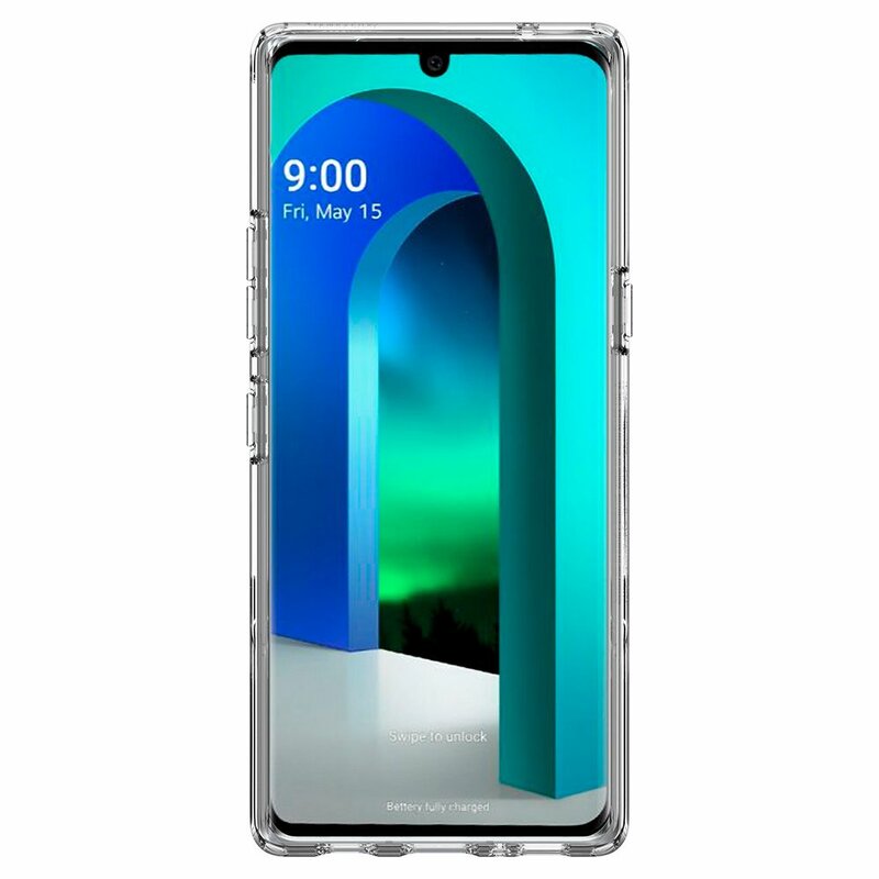 Husa LG Velvet 5G Spigen Slim Armor Essential S - Crystal Clear