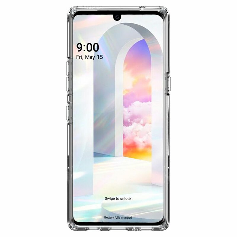 Husa LG Velvet 5G Spigen Slim Armor Essential S - Crystal Clear