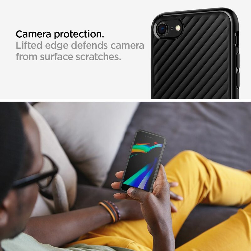 Husa iPhone 8 Spigen Core Armor - Matte Black