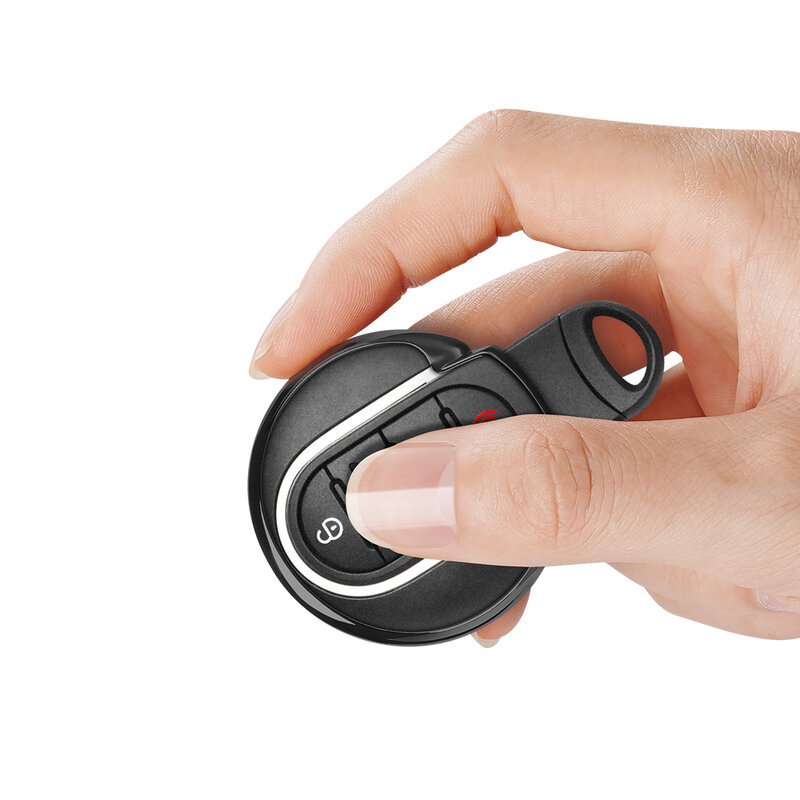 Husa Cheie Auto Dux Ducis Car Key Pentru BMW Mini Din Silicon Si TPU Galvanizat - Negru