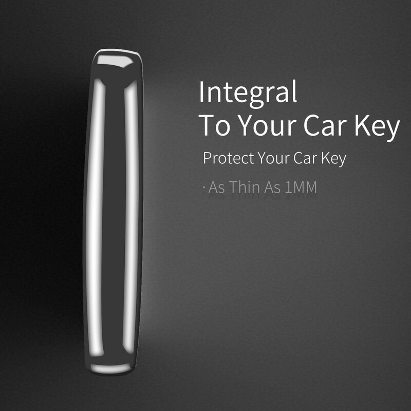 Husa Cheie Auto Dux Ducis Car Key Audi A4/A5/A6/Q5/Q7/Q8/R8/RS4/RS5/RS6/RS7/S5/S6/S7/S8/SQ5 - Argintiu