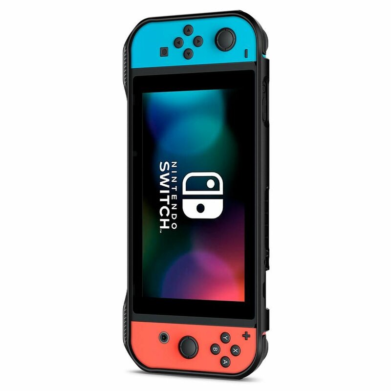 Husa Nintendo Switch Spigen Rugged Armor, negru