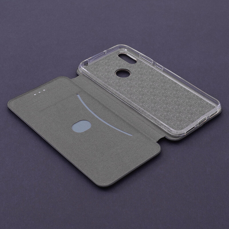 Husa Huawei Y6 2019 Flip Magnet Book Type - Black