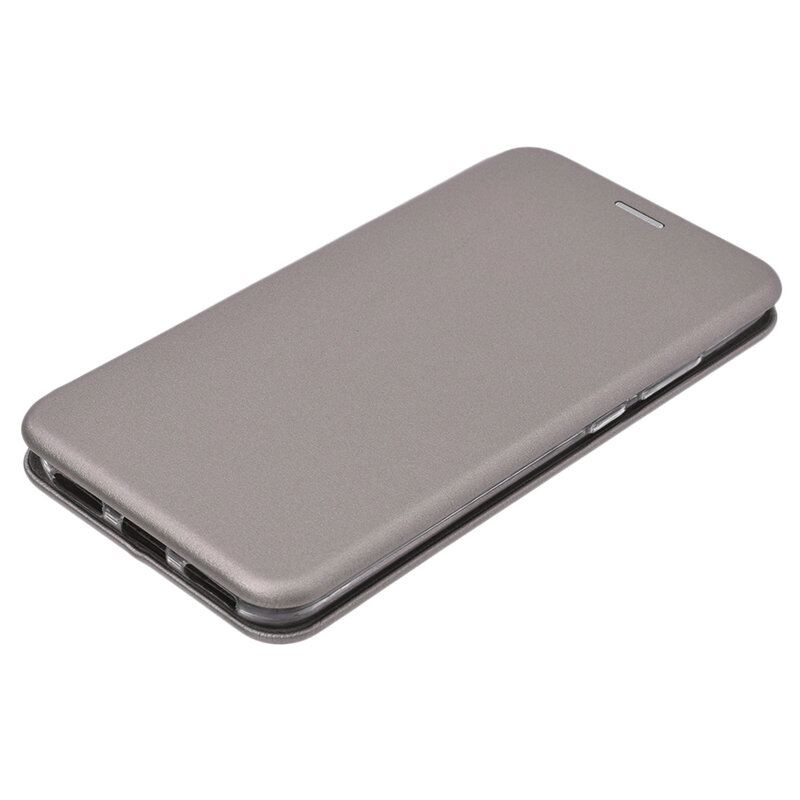 Husa Huawei Y6 2019 Flip Magnet Book Type - Grey
