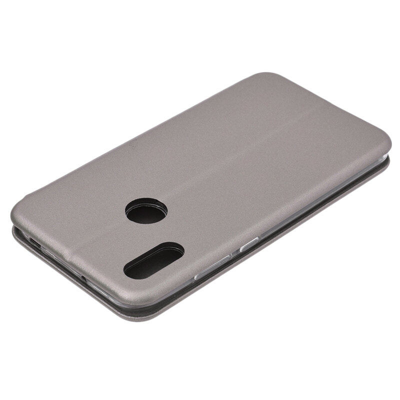 Husa Huawei Y6 2019 Flip Magnet Book Type - Grey