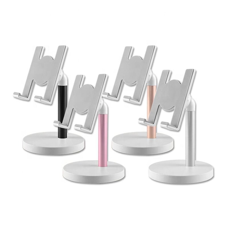 Suport Birou Mobster Desktop Universal Stand Rotativ Si Ajustabil Pentru Telefon / Tableta / eBook Reader - Auriu