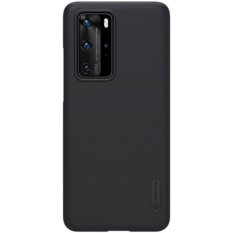 Husa Huawei P40 Pro Nillkin Super Frosted Shield, negru