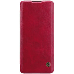 Husa Huawei P40 Pro Nillkin QIN Leather, rosu