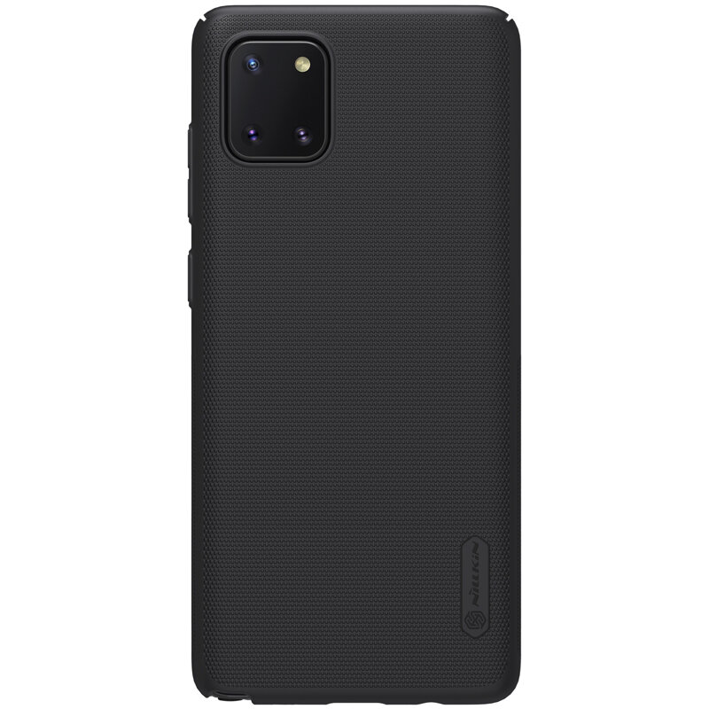 Husa Samsung Galaxy Note 10 Lite Nillkin Super Frosted Shield, negru