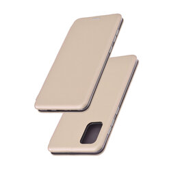 Husa Samsung Galaxy A71 4G Flip Magnet Book Type - Gold