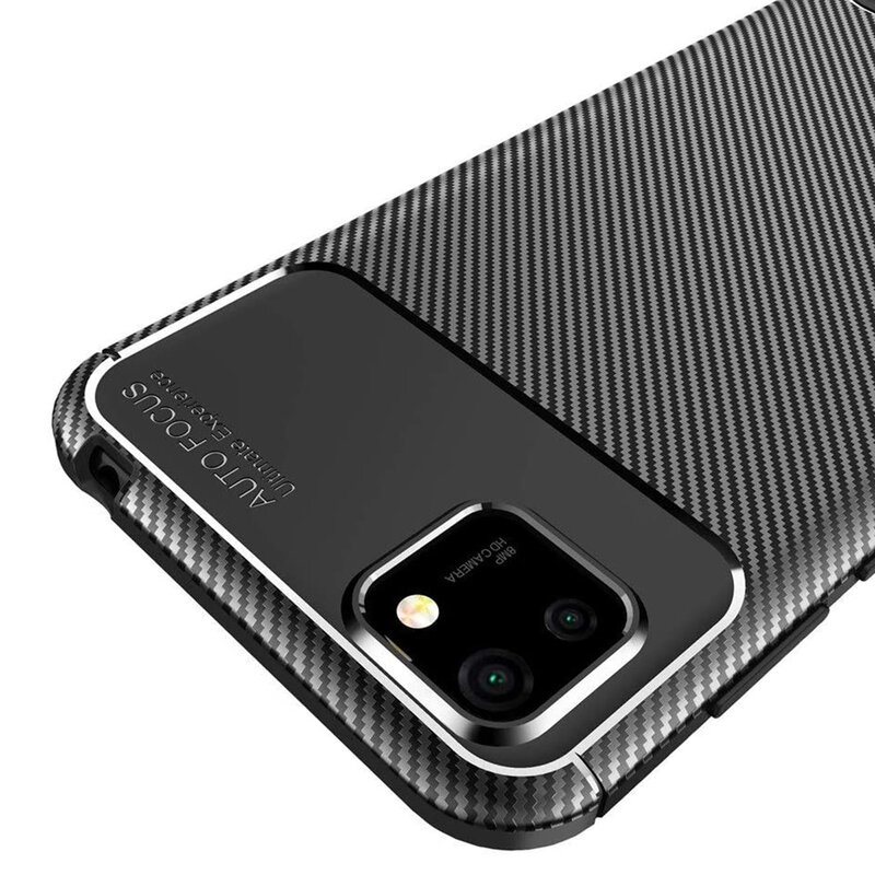 Husa Huawei Y5p Carbon Fiber Skin - Maro