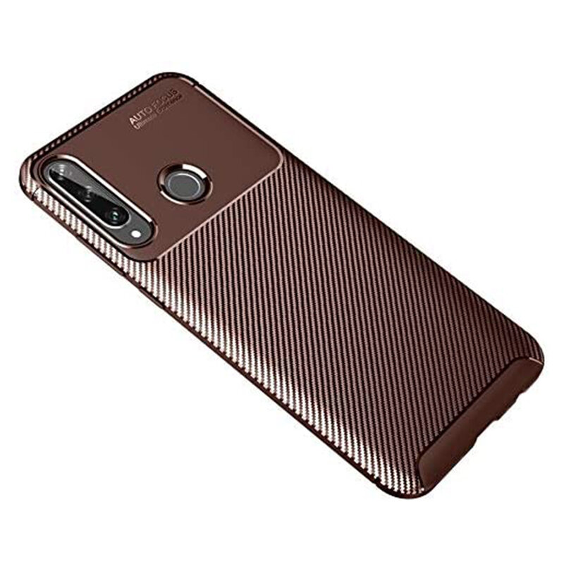 Husa Huawei Y6p Carbon Fiber Skin - Maro